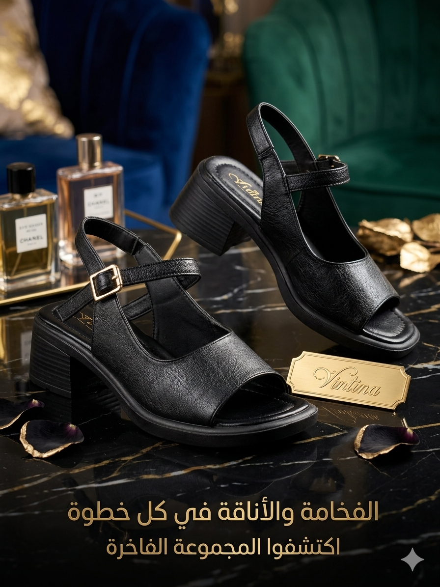 صندالة مريحة بلمسة فخمة (متوفرة بألوان ساحرة)