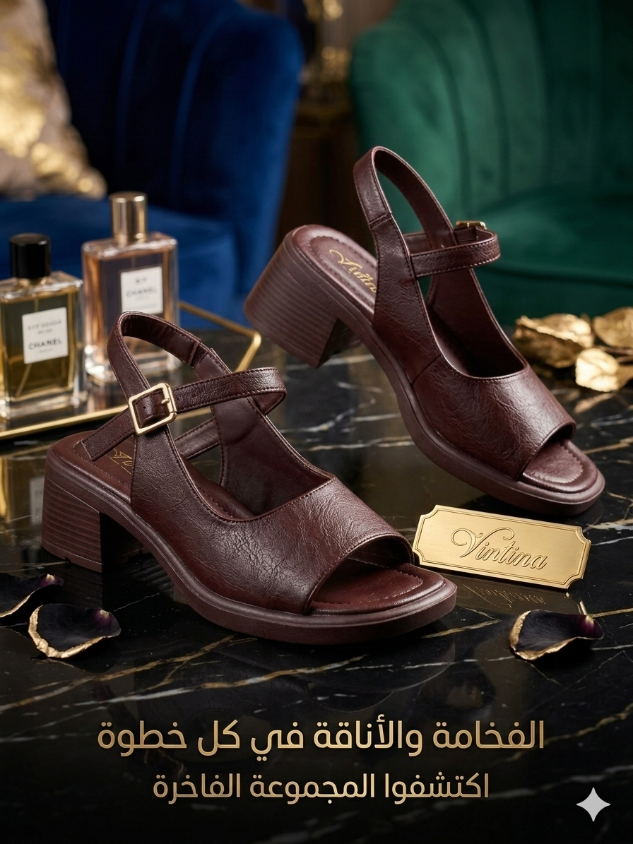صندالة مريحة بلمسة فخمة (متوفرة بألوان ساحرة)